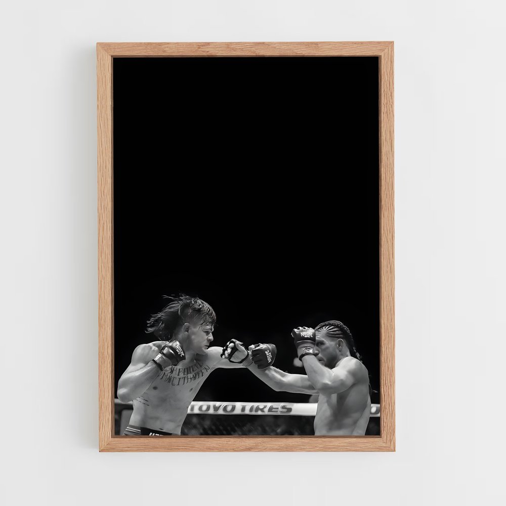 Poster Brian de ortega – affiche MMA (vue 4)
